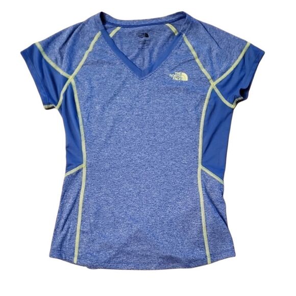 The North Face Flash Dry V-neck Athletic Top - Picture 1 of 7